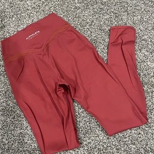 Blush alphalete leggings never worn mint condition